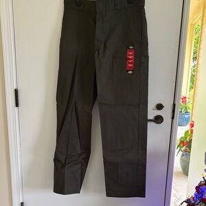Dickies mens original fit pants green 34x32 New NWT